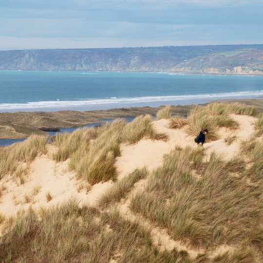 Massif dunaire en Normandie – photo Chloé Ruffin pour La crème de la crème